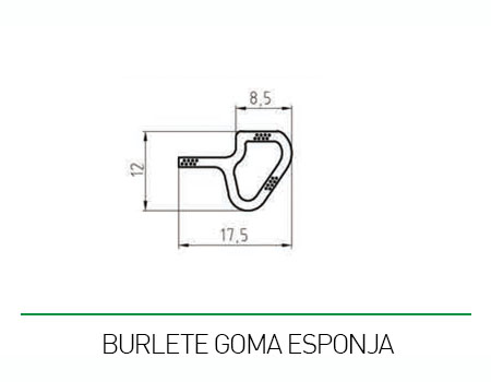 goma esponja
